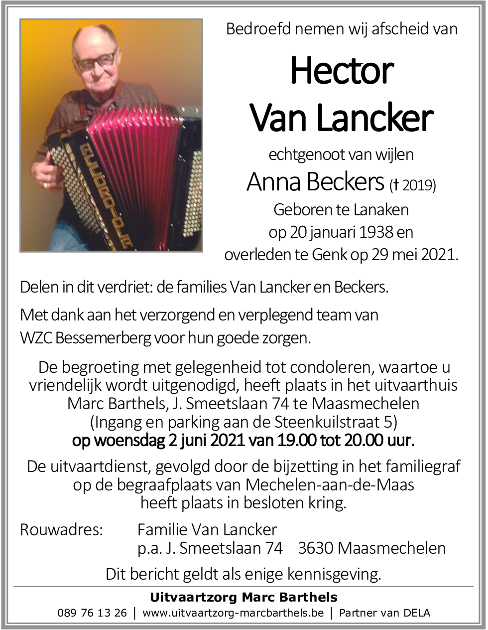 Hector Van Lancker