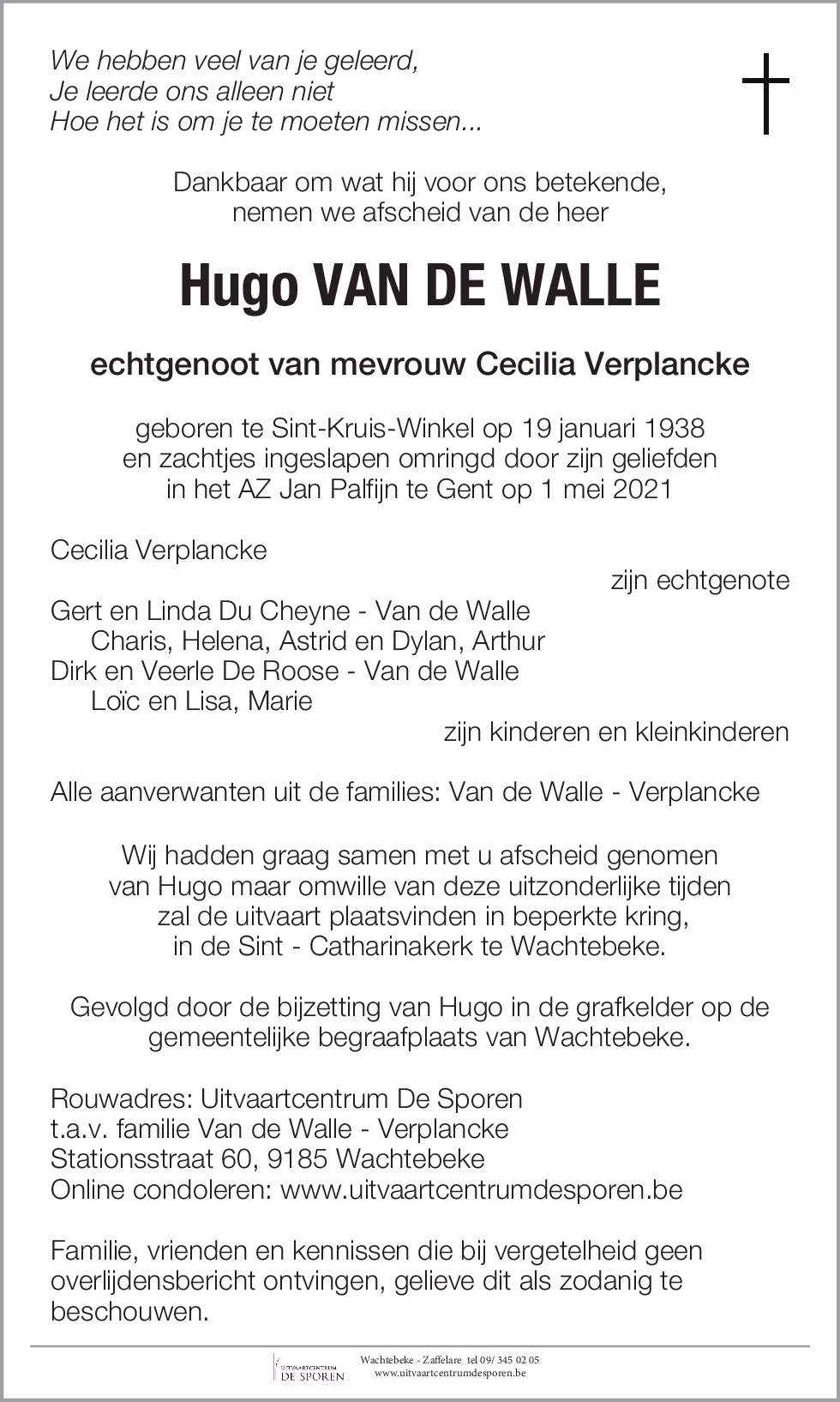 Hugo Van de Walle