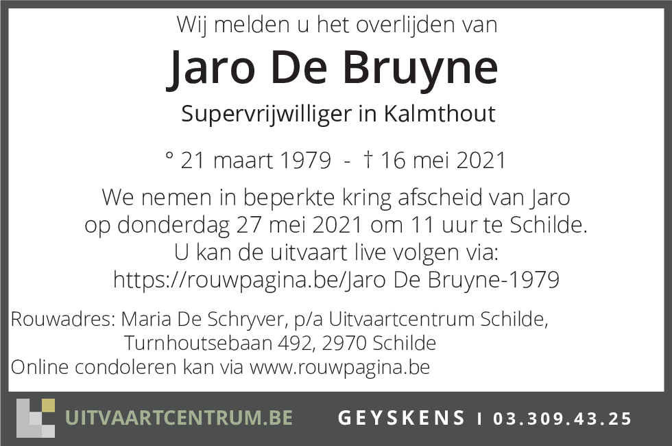 Jaro De Bruyne