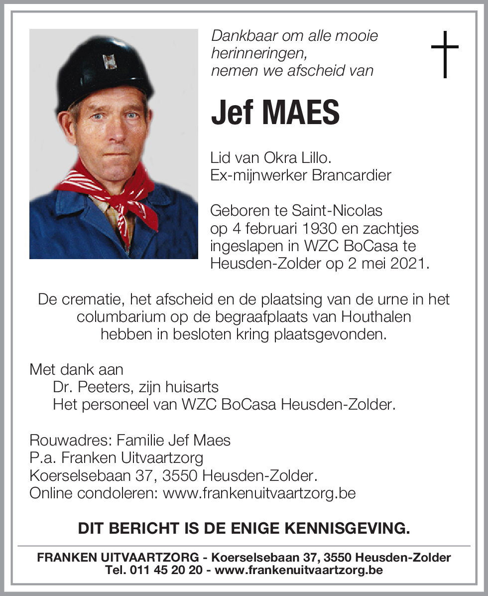 Jef MAES