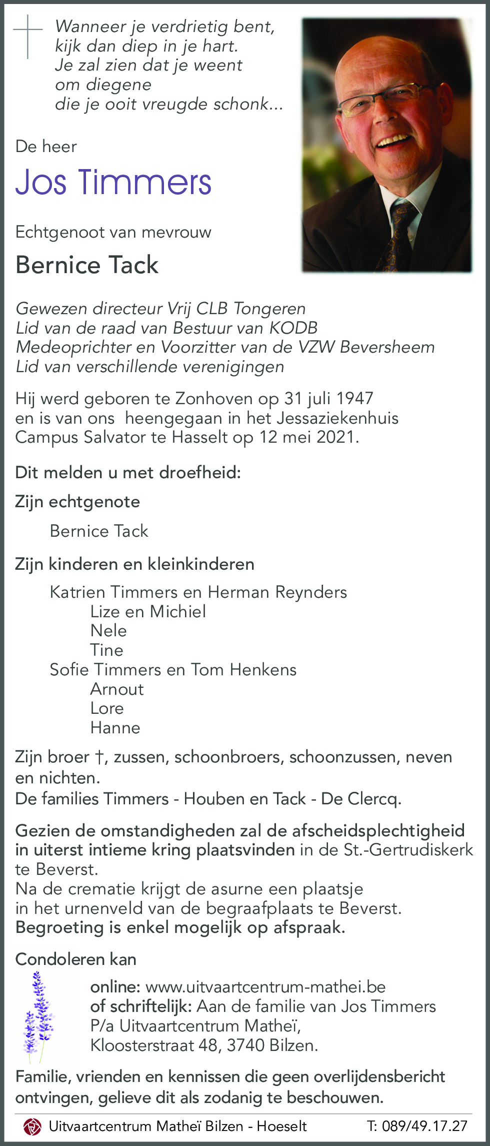 JOS TIMMERS