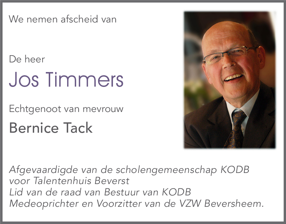 JOS TIMMERS