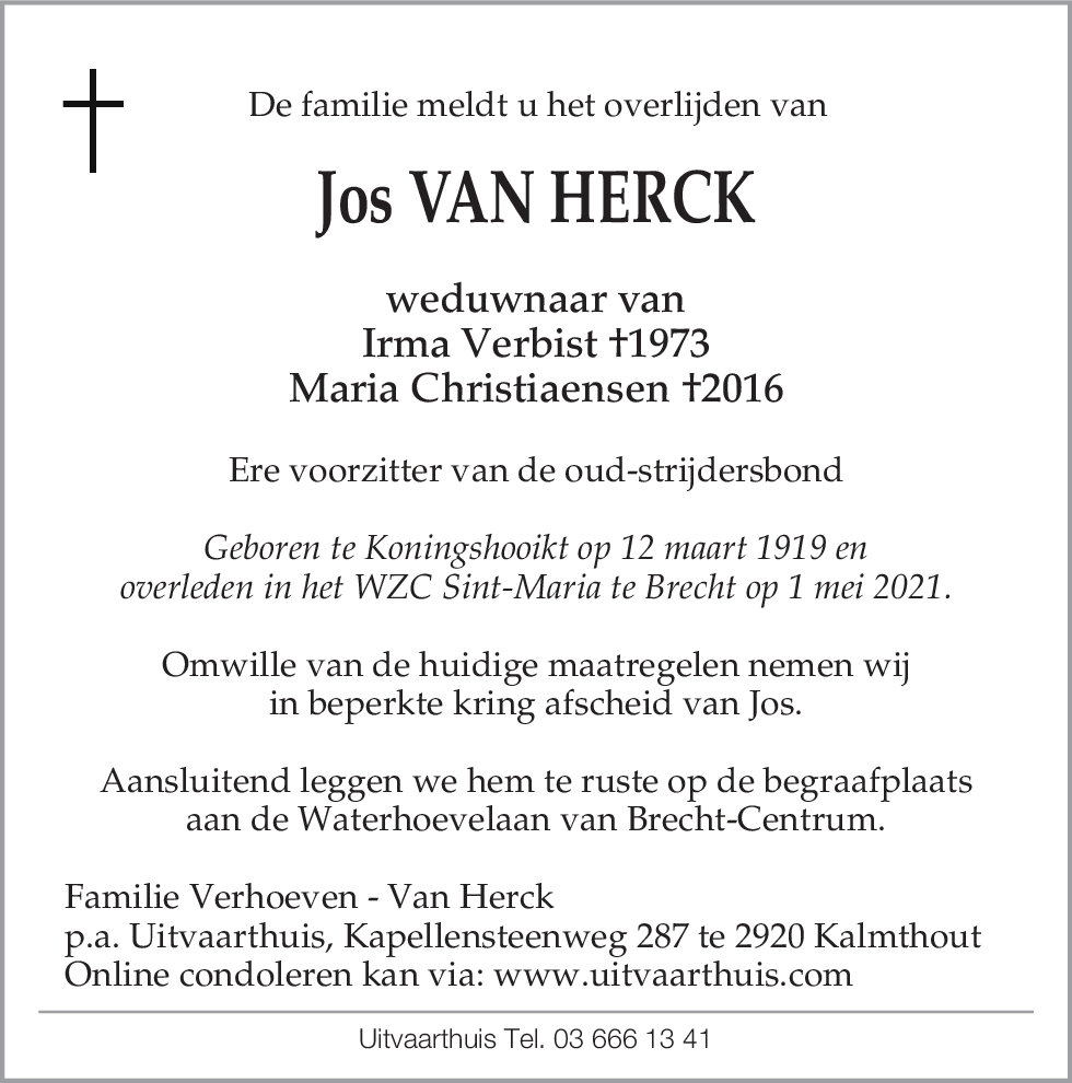 Jos Van Herck