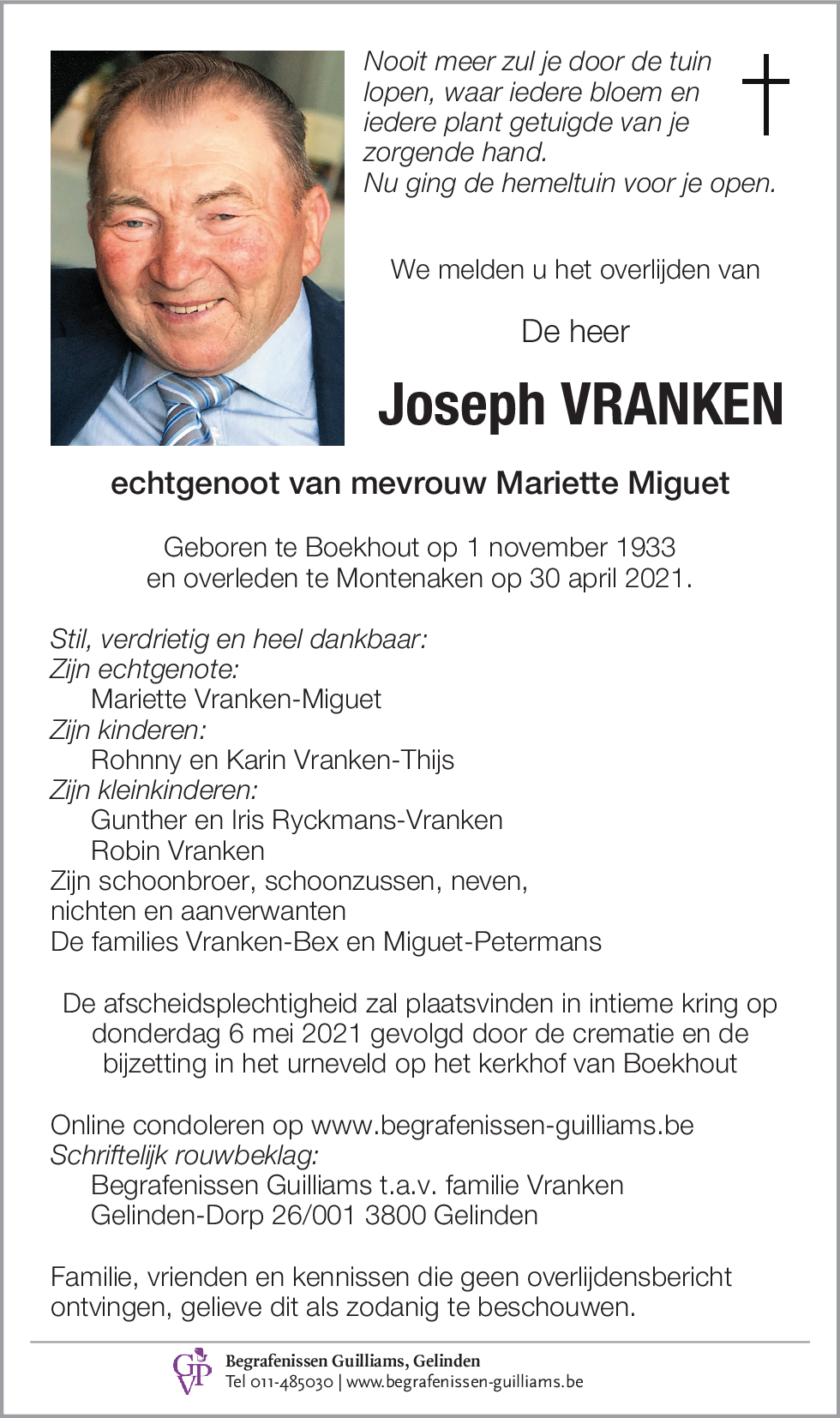Joseph Vranken