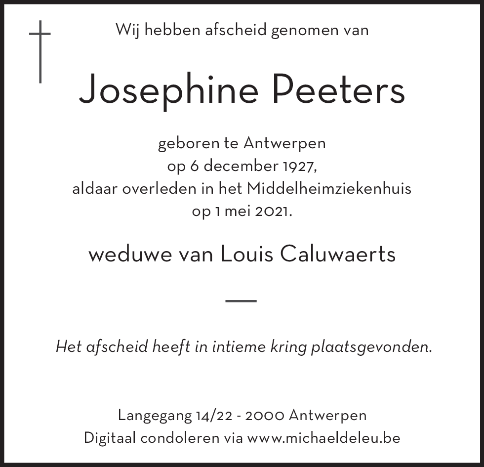Josephine Peeters