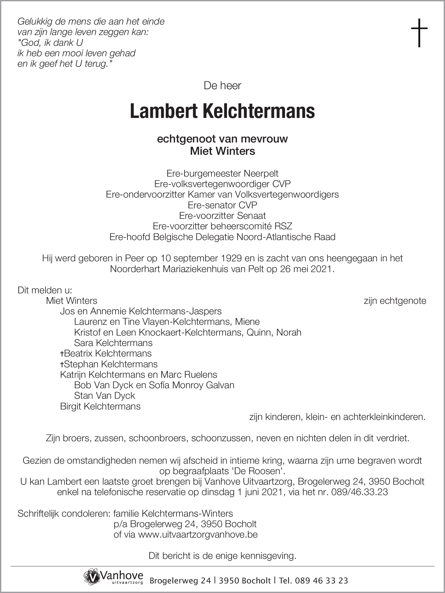 Lambert Kelchtermans