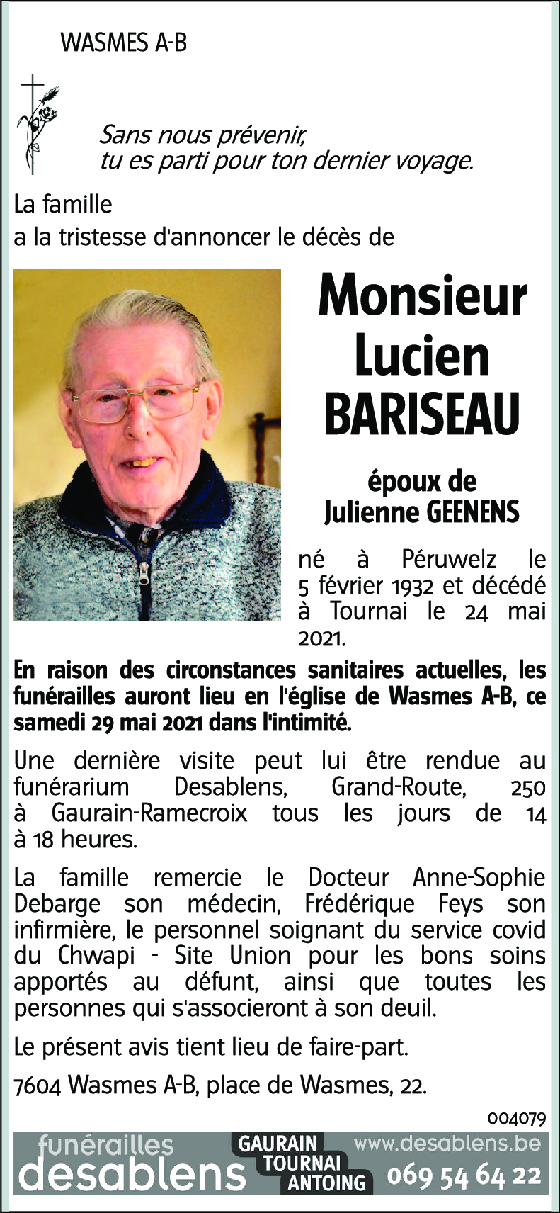 Lucien BARISEAU