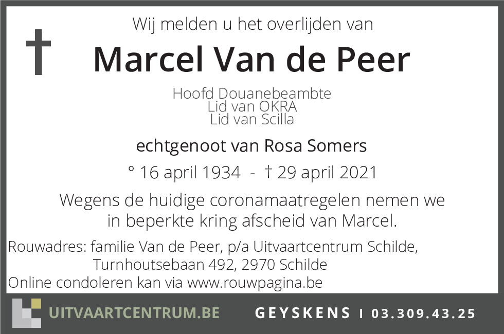 Marcel Van de Peer