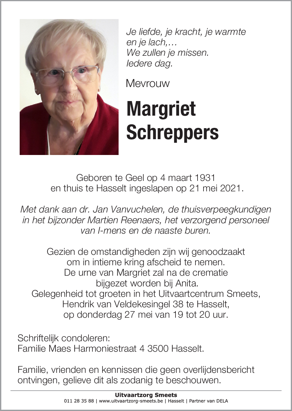 Margriet Schreppers
