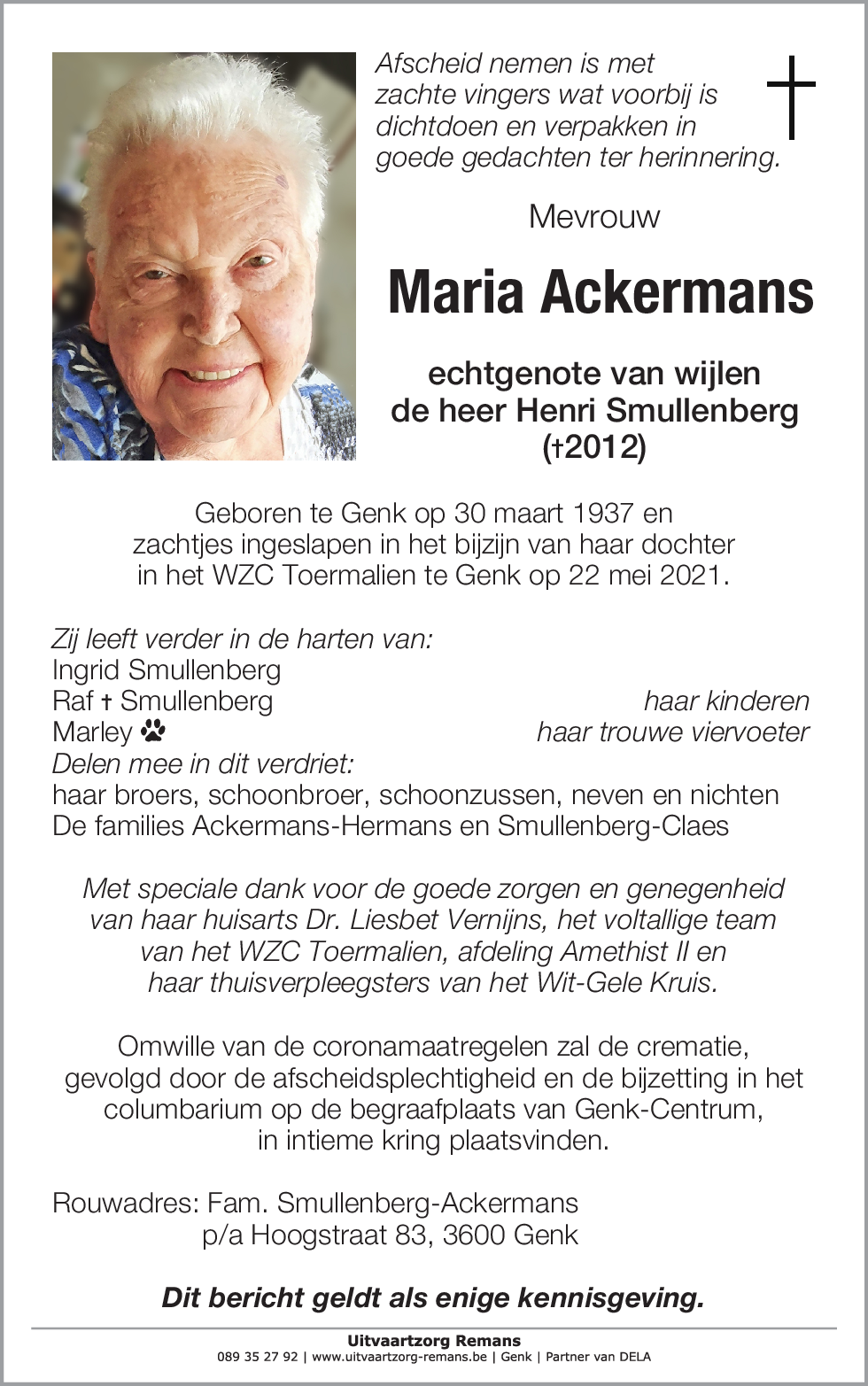 Maria Ackermans