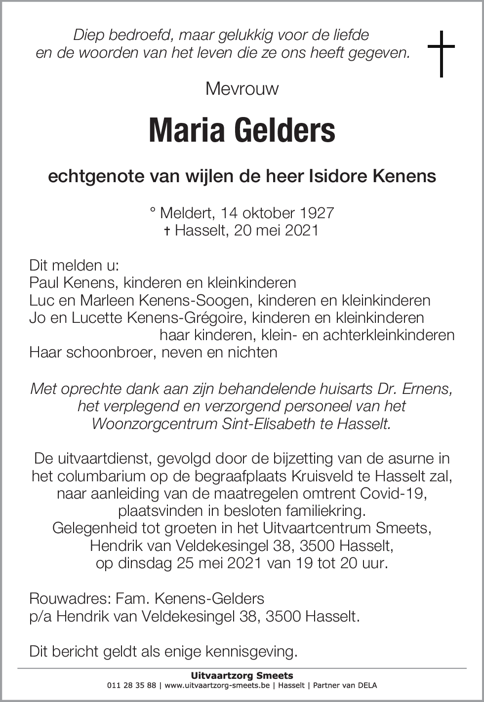 Maria Gelders