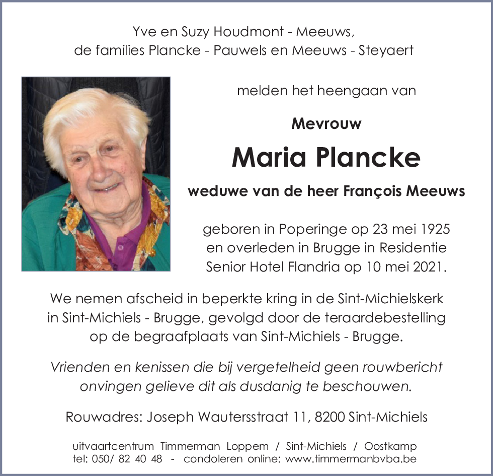 Maria Plancke