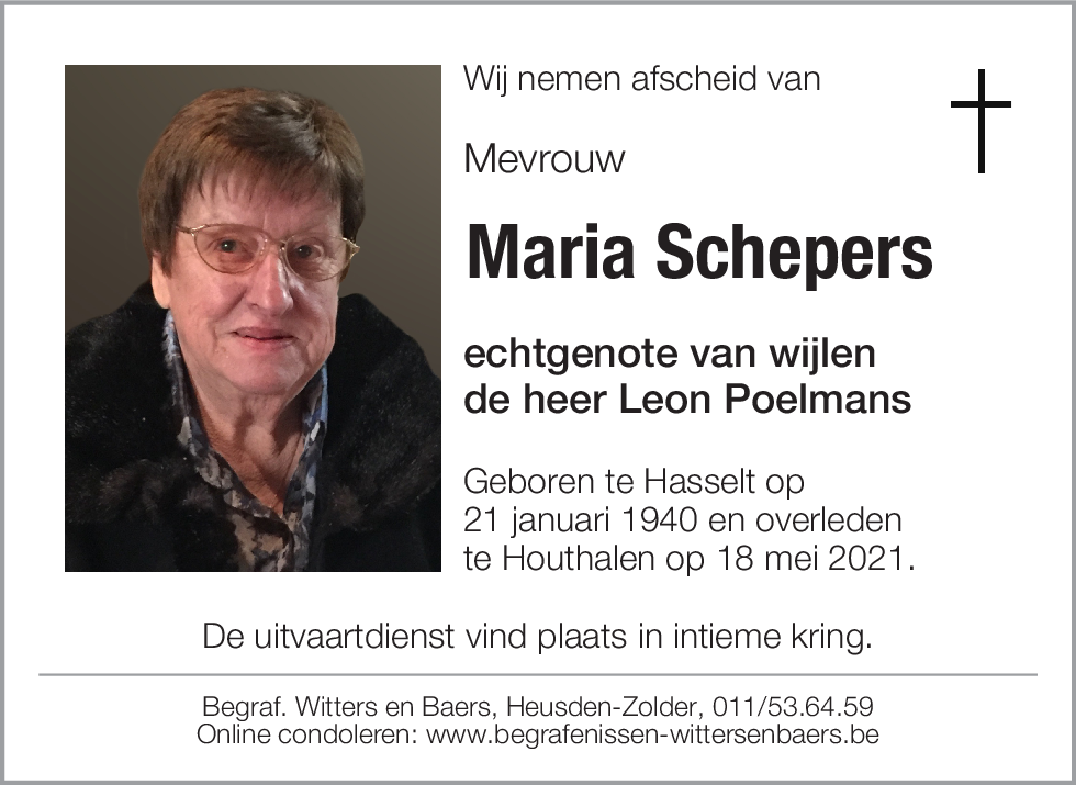 Maria Schepers