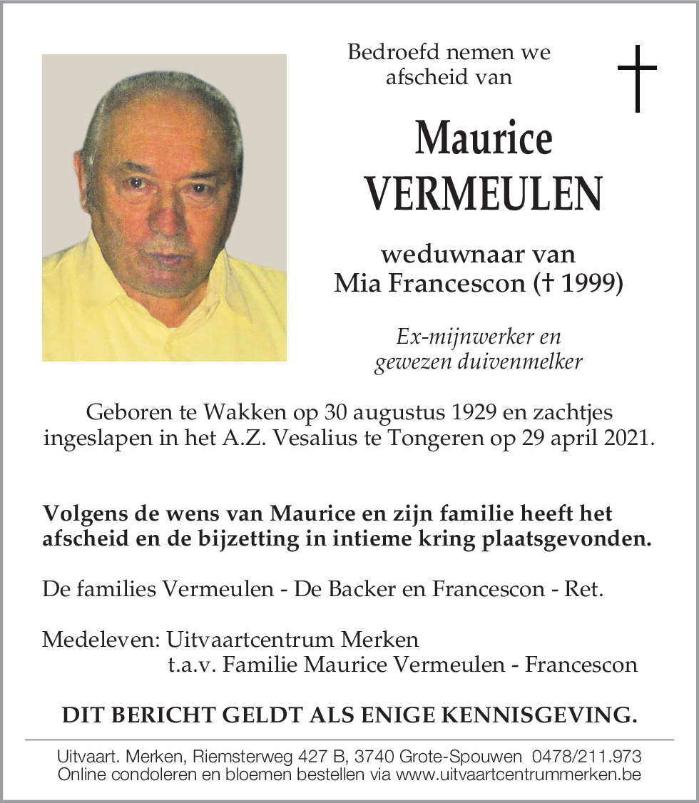 Maurice Vermeulen
