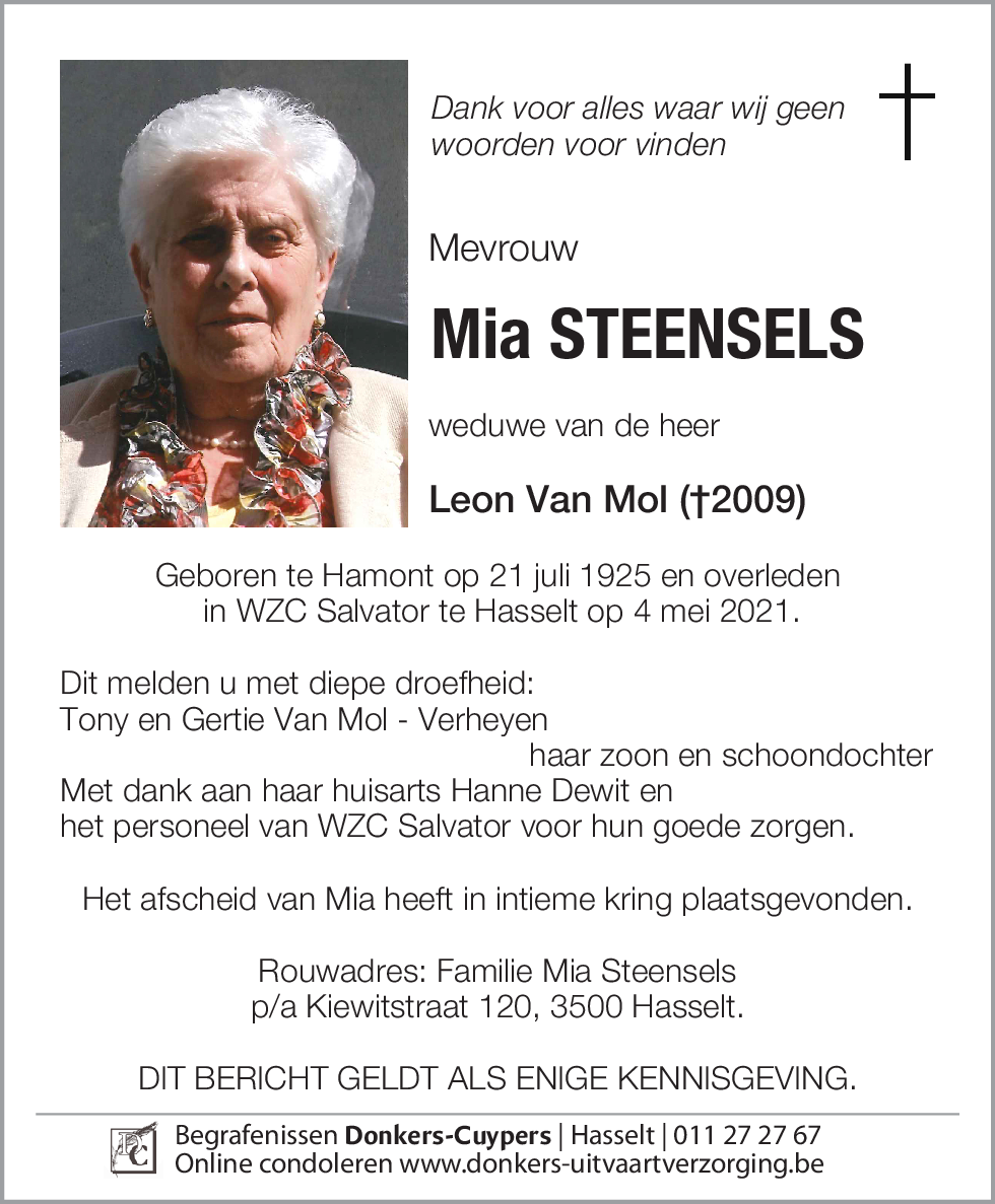 Mia Steensels