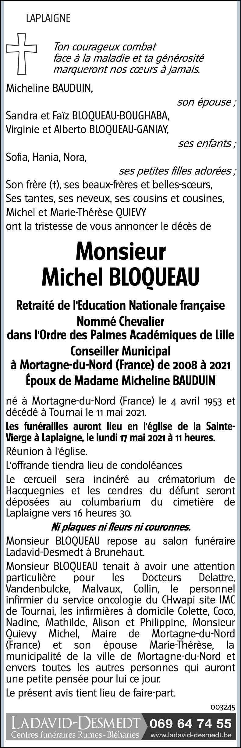 Michel BLOQUEAU