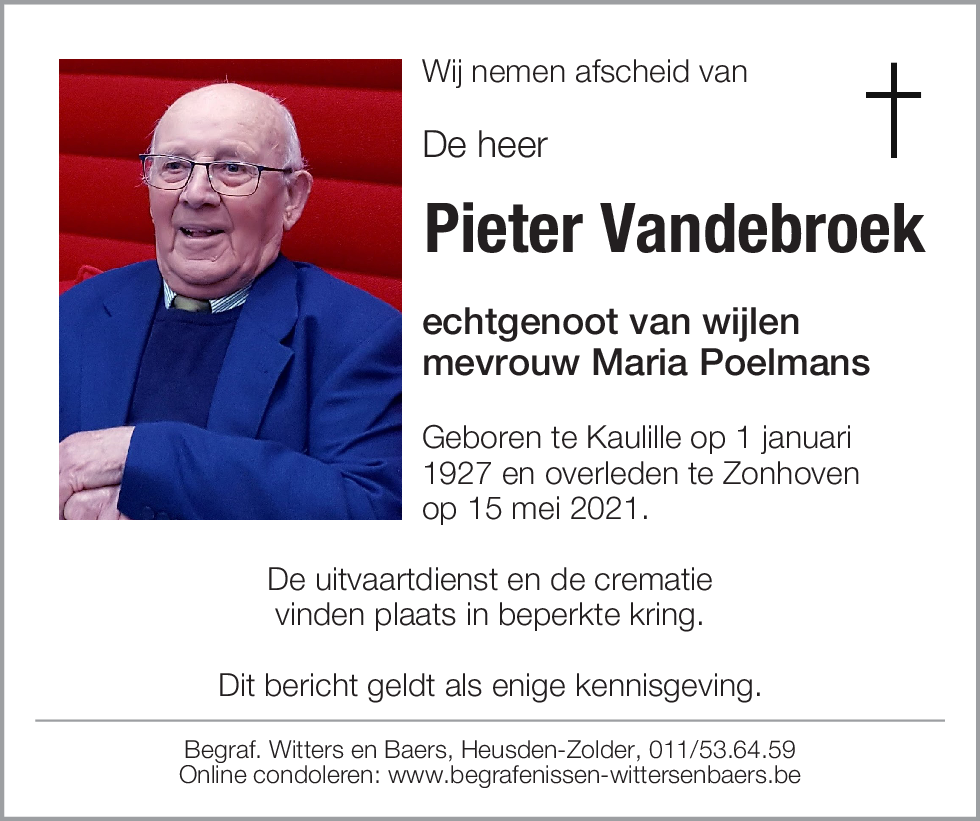 Pieter Vandebroek