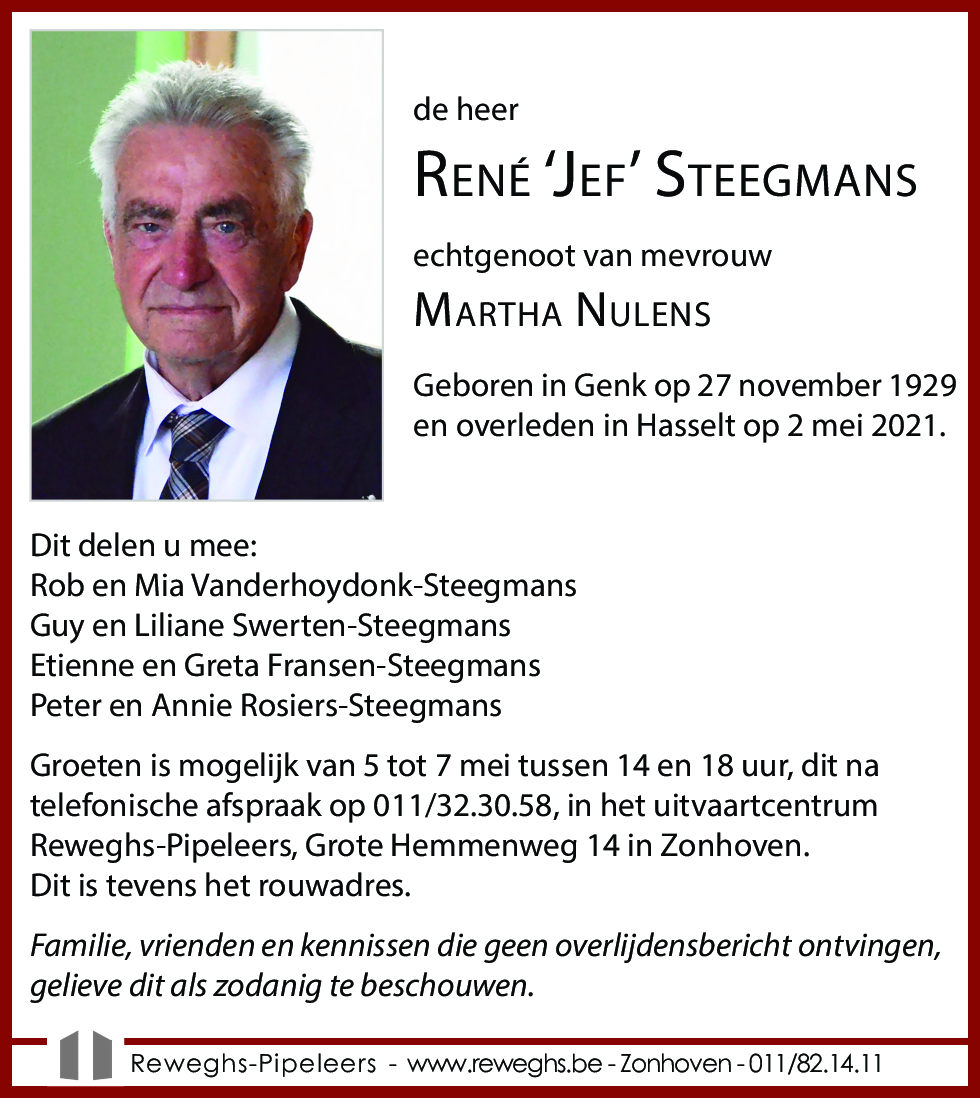 René Steegmans