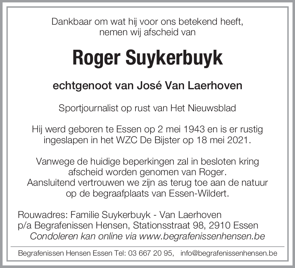 Roger Suykerbuyk