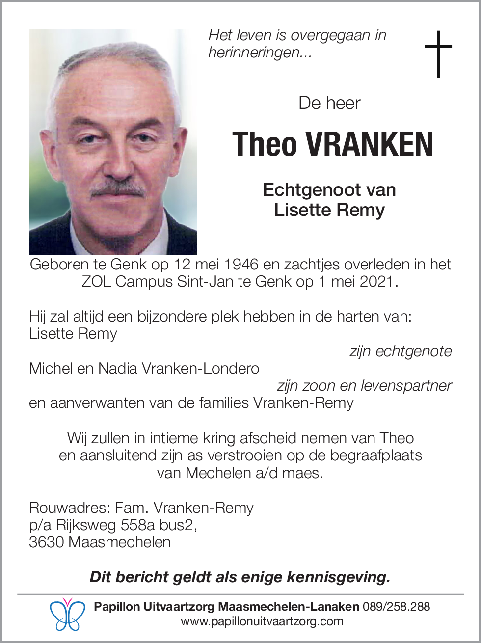 Theo Vranken