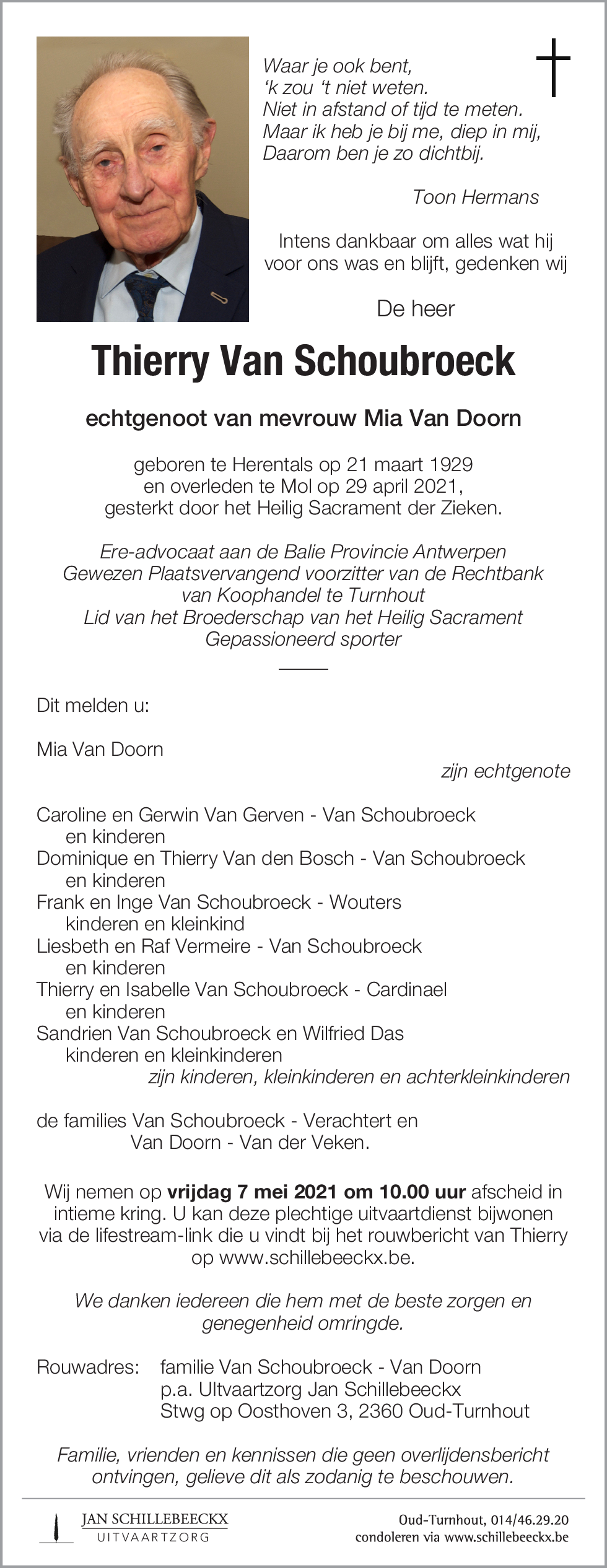 Thierry Van Schoubroeck