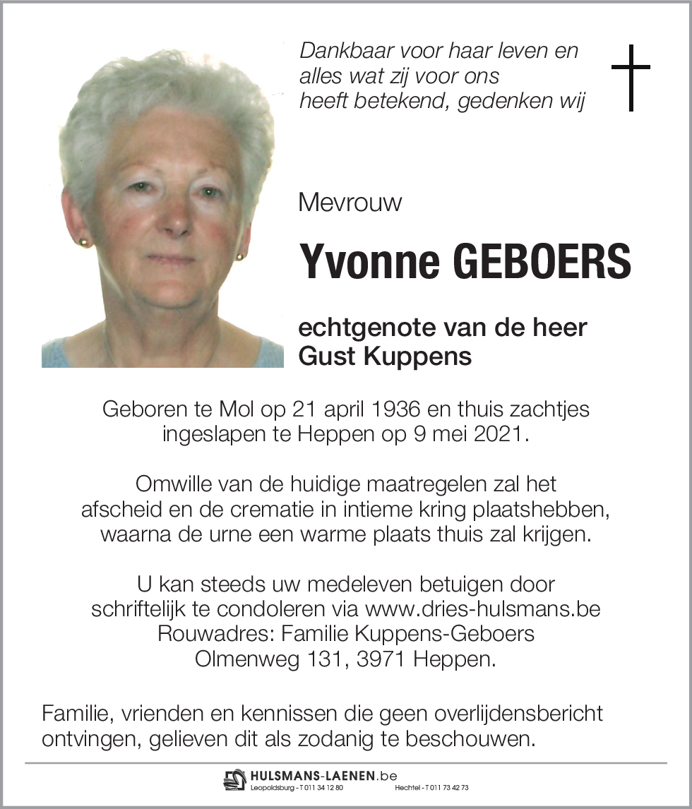 Yvonne Geboers
