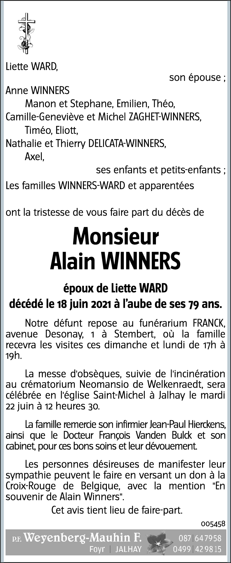 Alain WINNERS