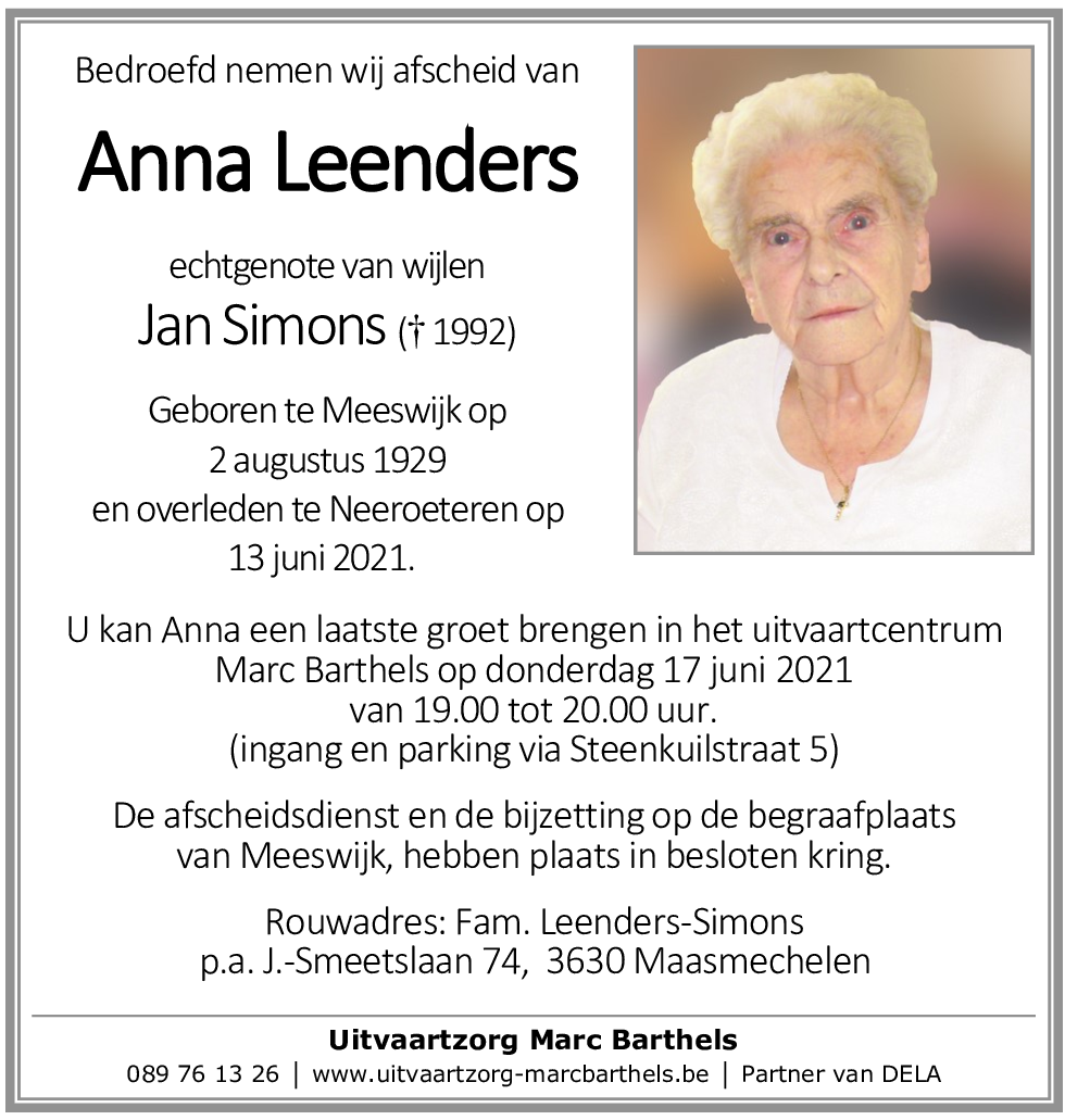 Anna Leenders