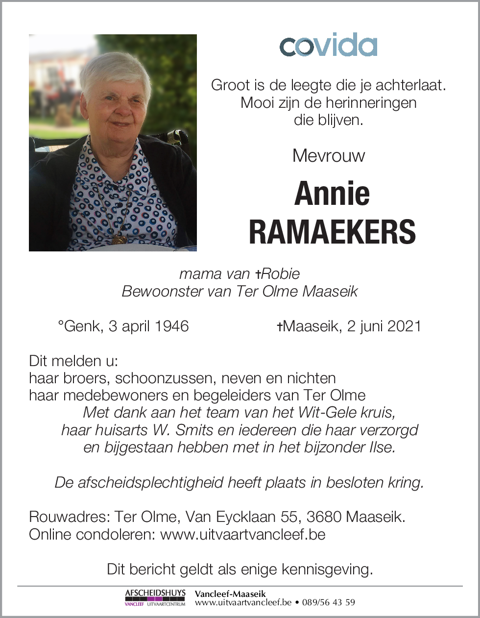 Annie Ramaekers
