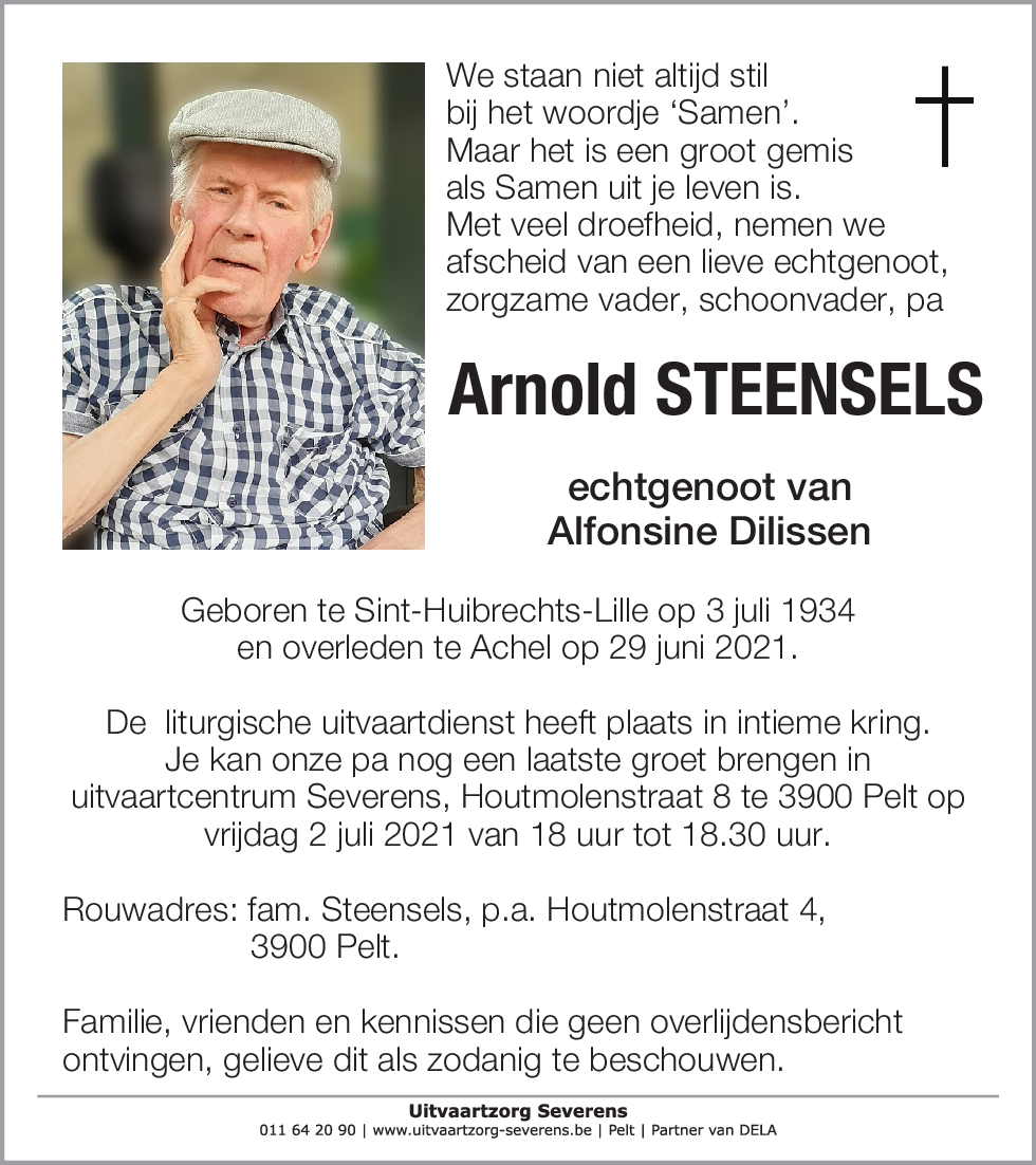 Arnold Steensels
