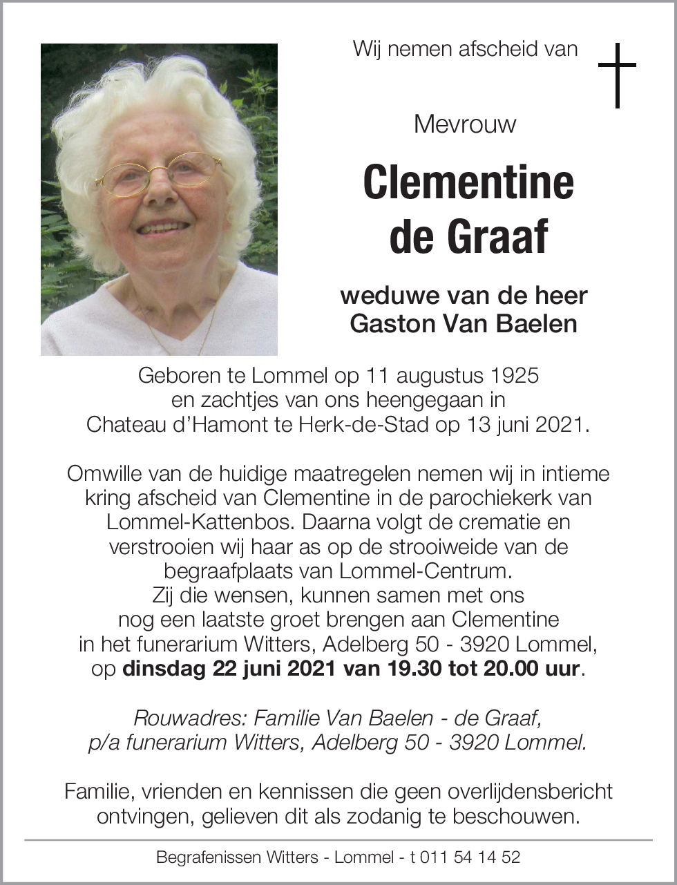 Clementine de Graaf