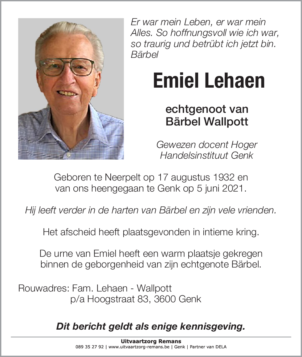 Emiel Lehaen