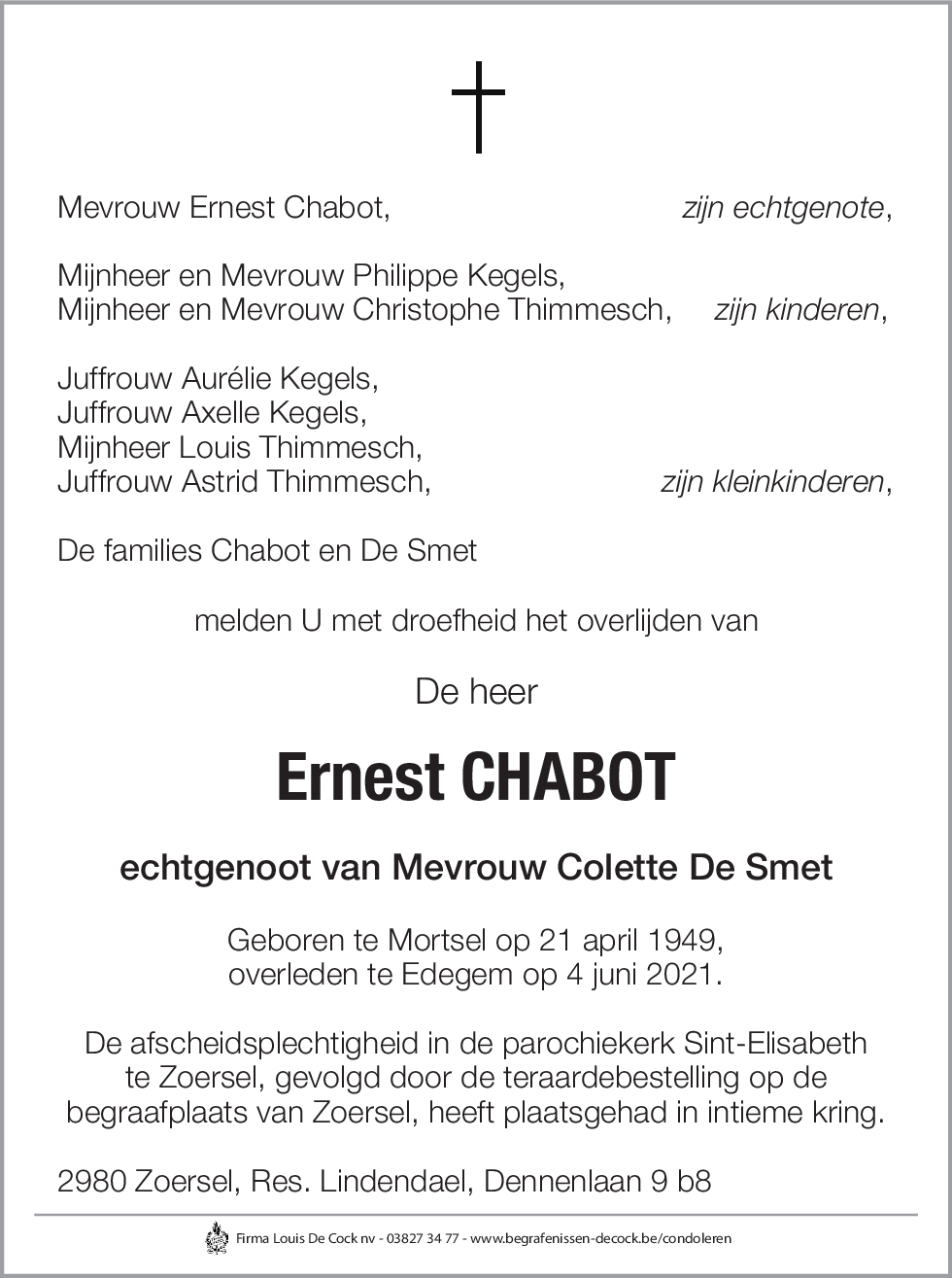 Ernest Chabot