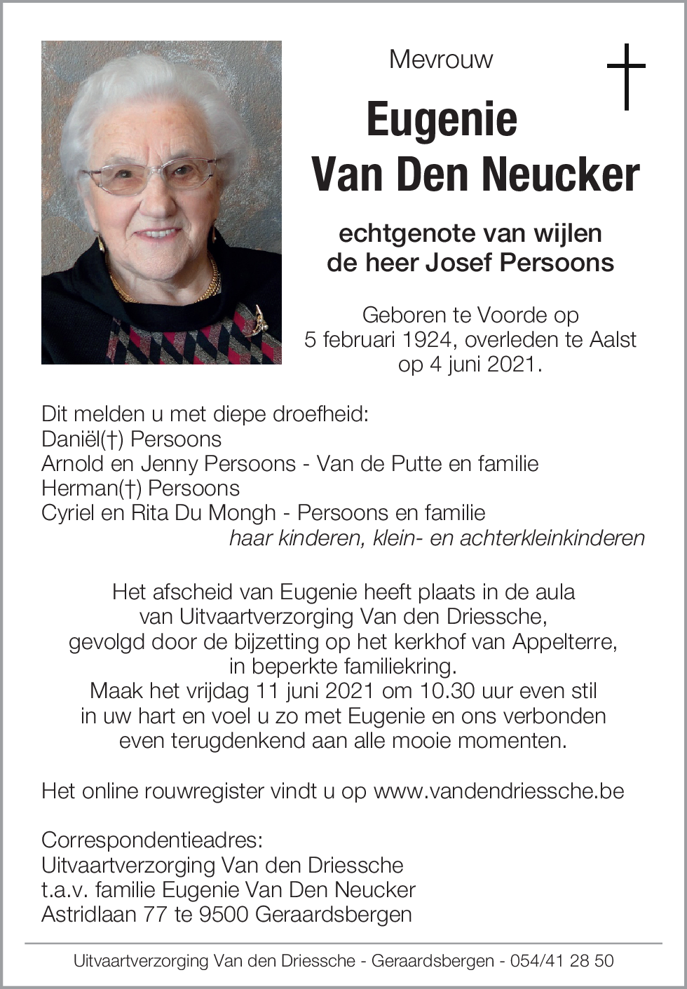 Eugenie Van Den Neucker