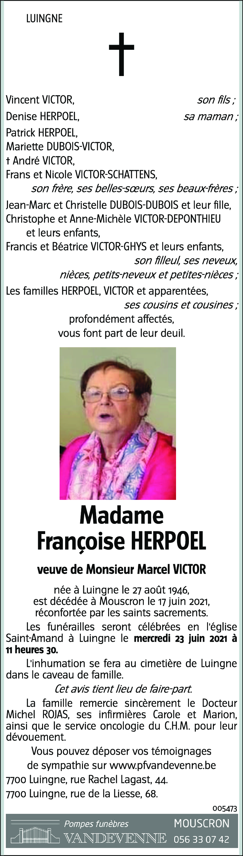 Françoise HERPOEL