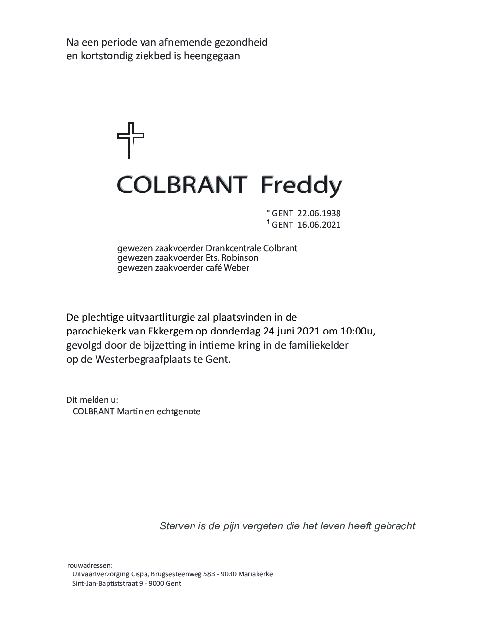 Freddy Colbrant
