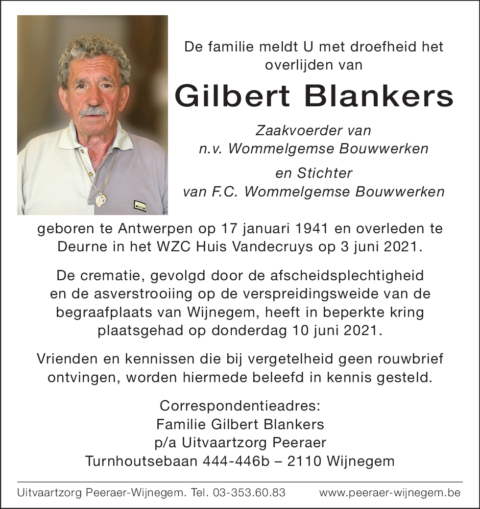 Gilbert Blankers