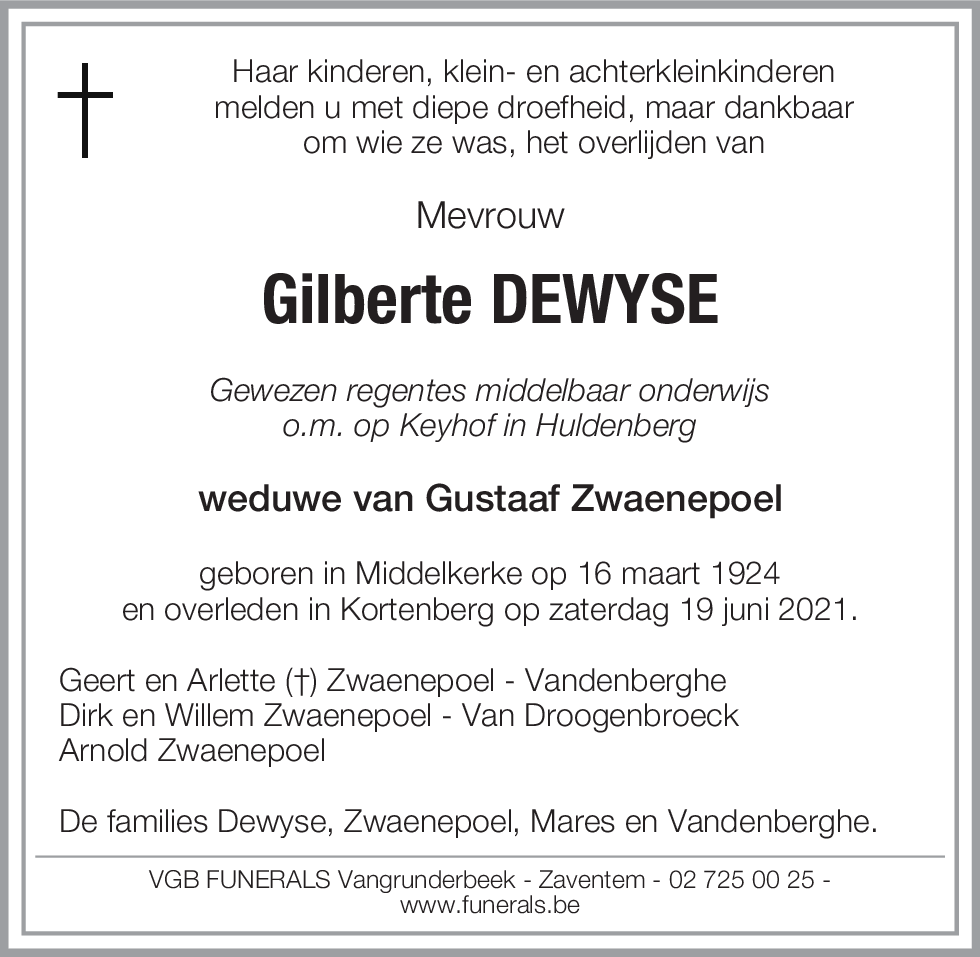 Gilberte Dewyse