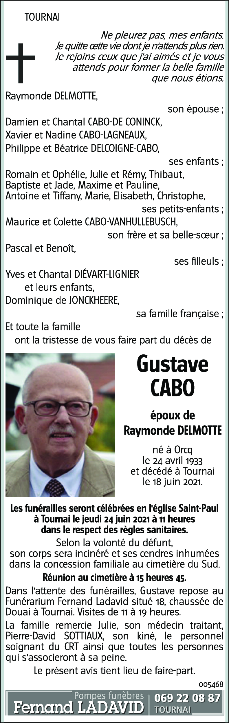 Gustave CABO