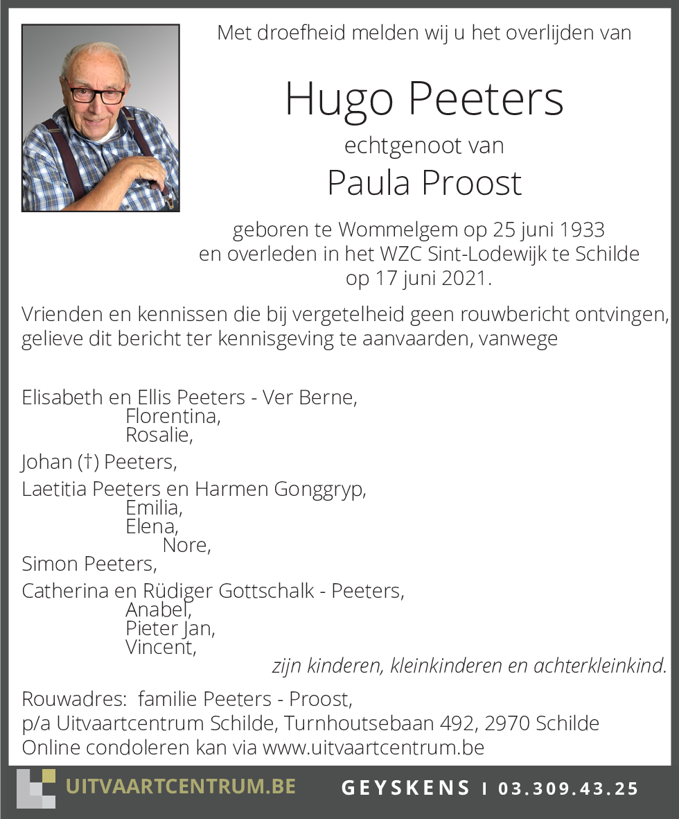 Hugo Peeters