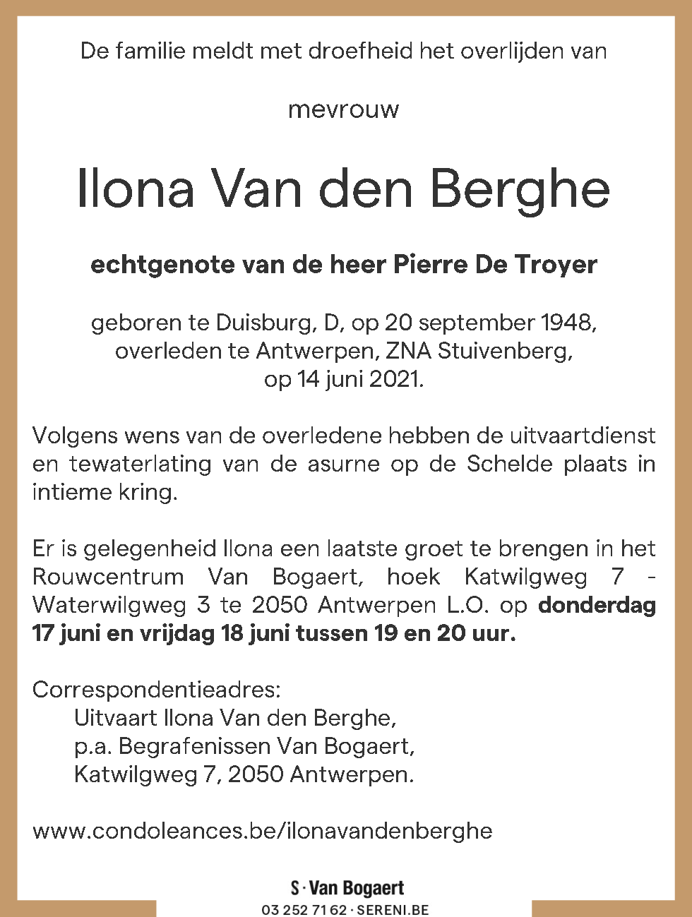 Ilona Van den Berghe