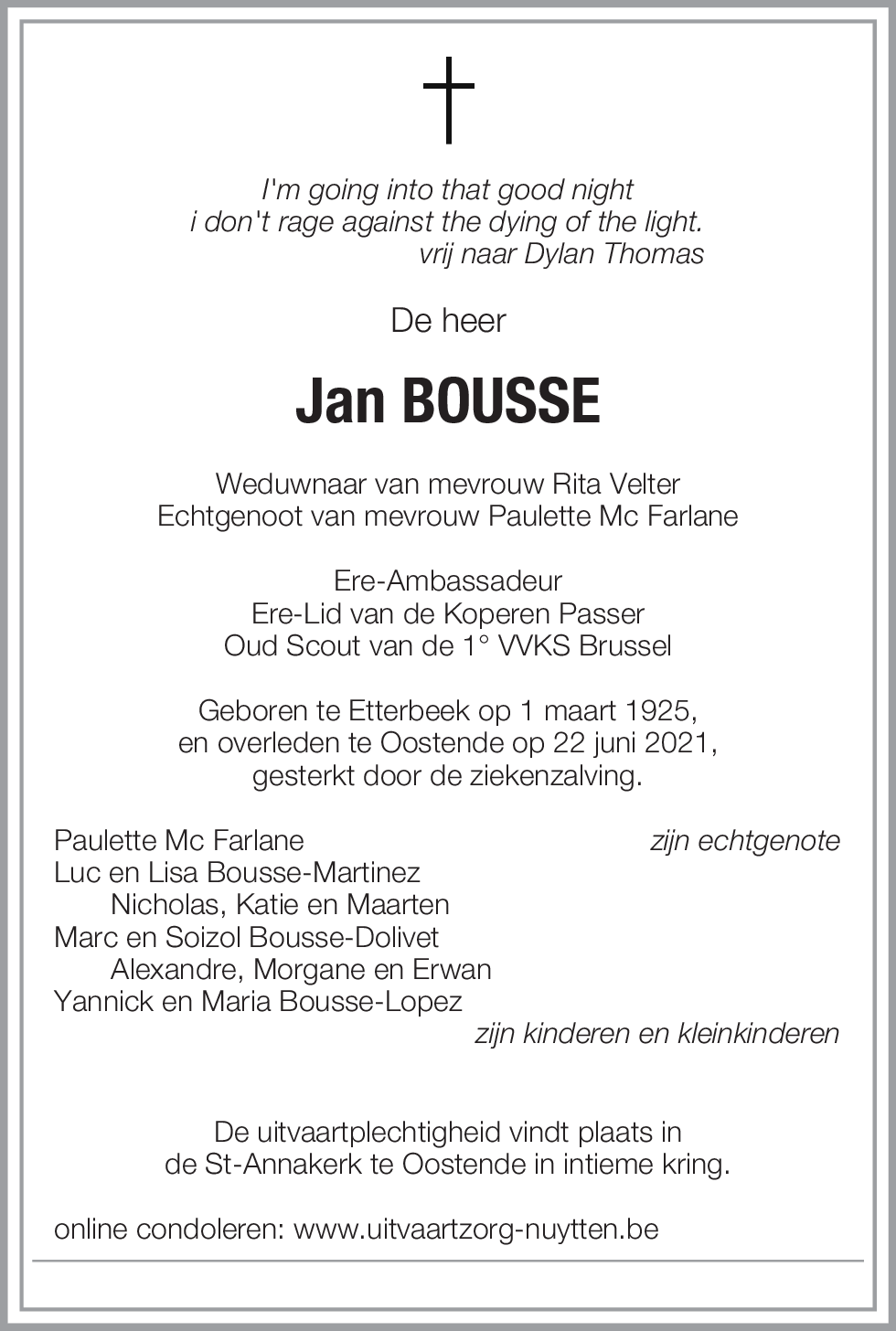 Jan Bousse