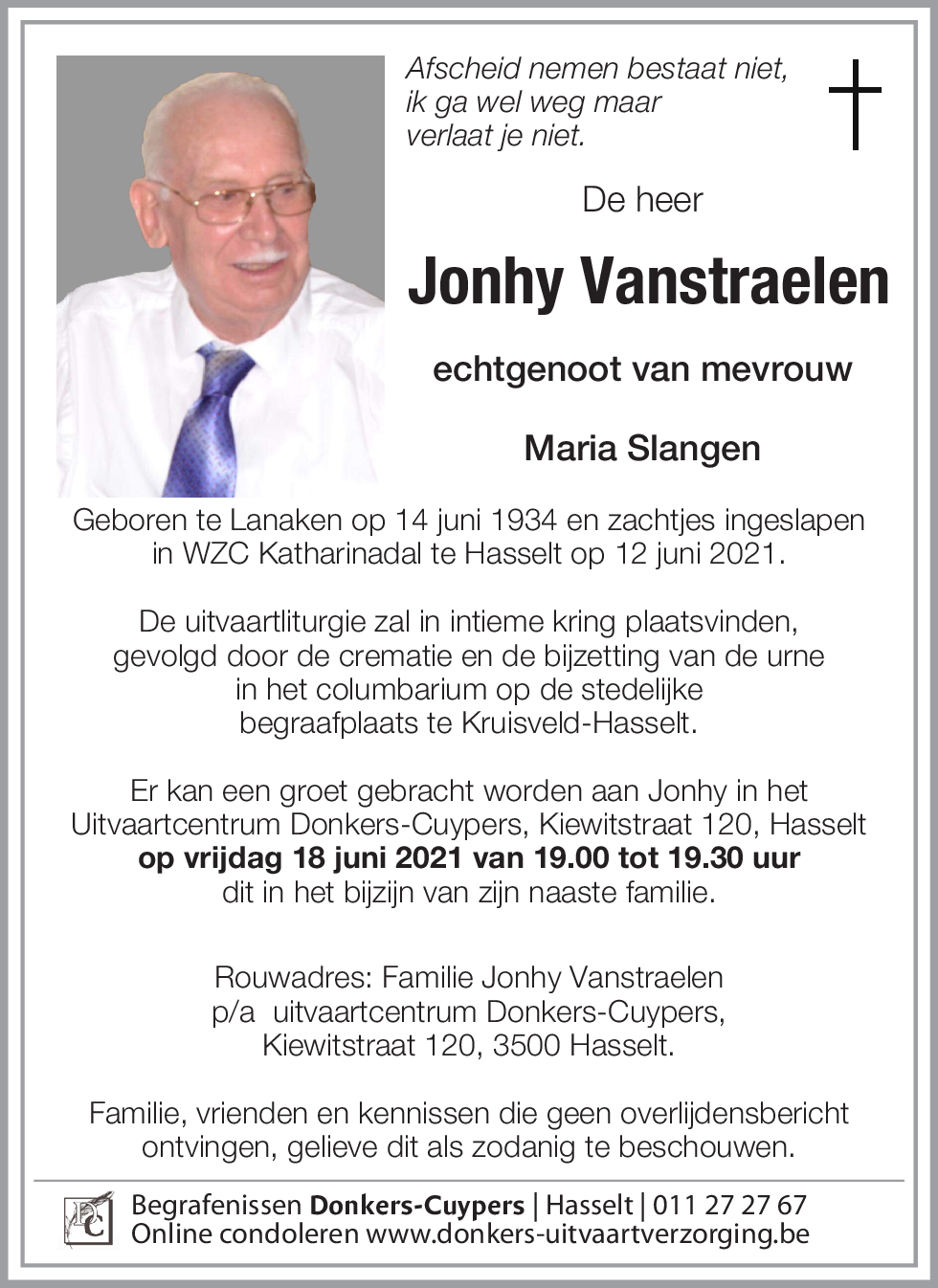 Jonhy Vanstraelen