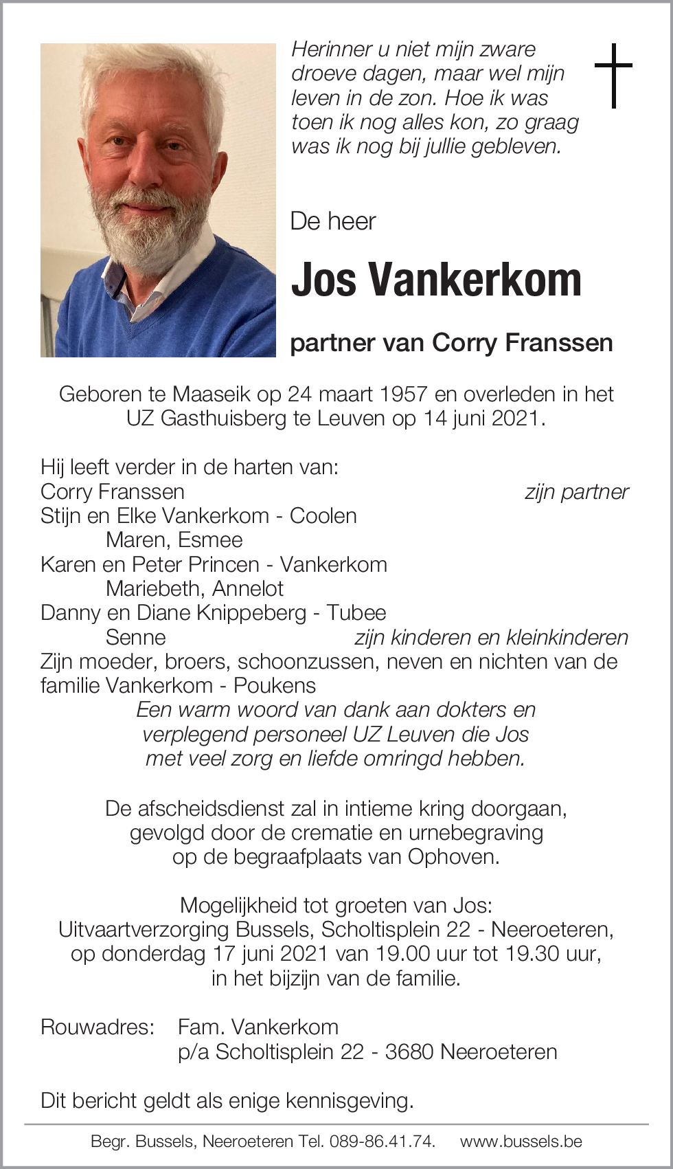 Jos VANKERKOM