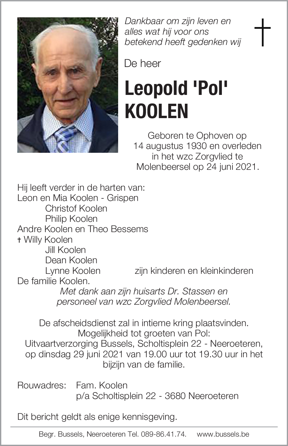 Leopold 'Pol' KOOLEN