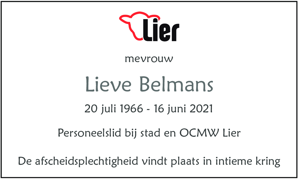 Lieve Belmans