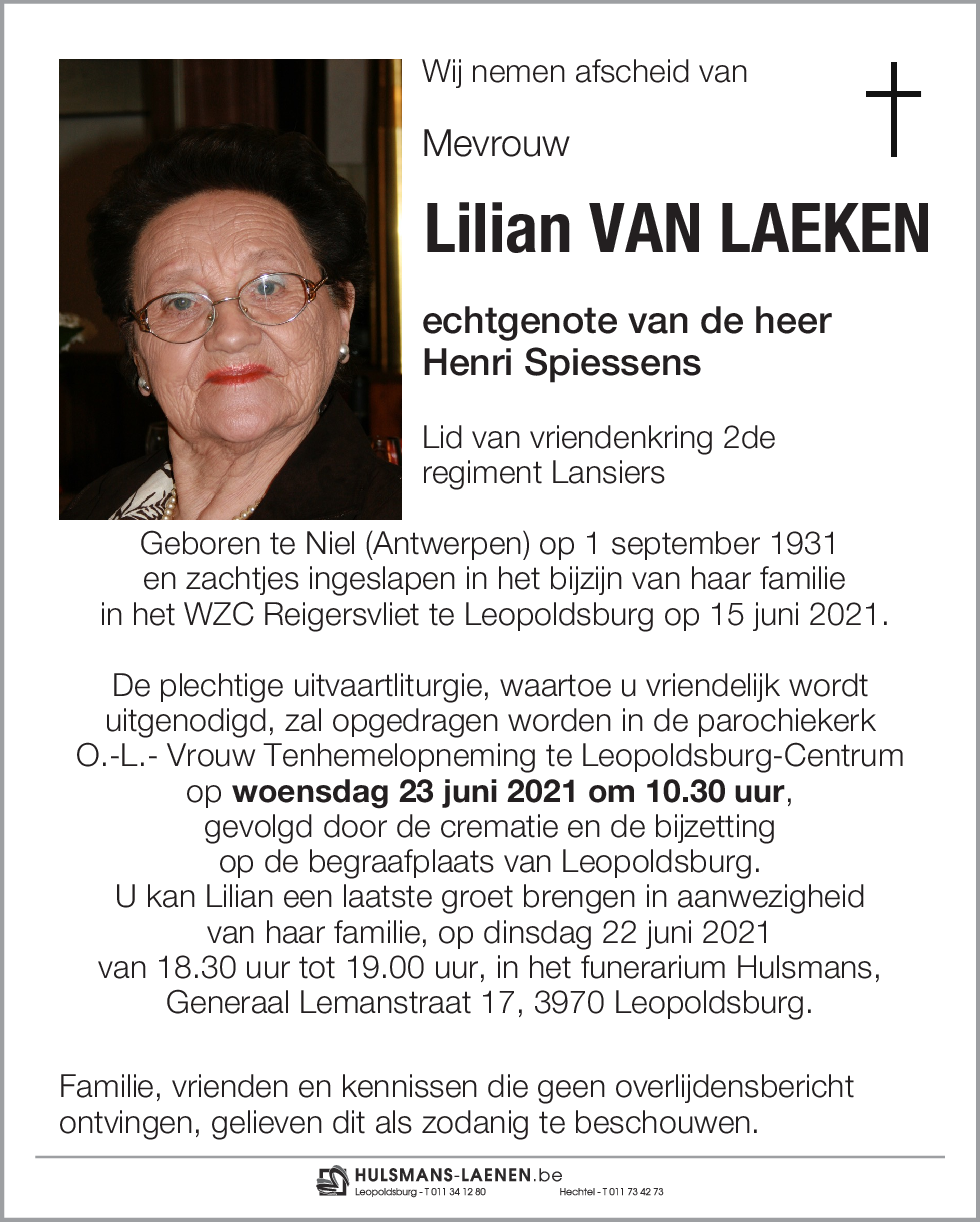 Lilian Van Laeken