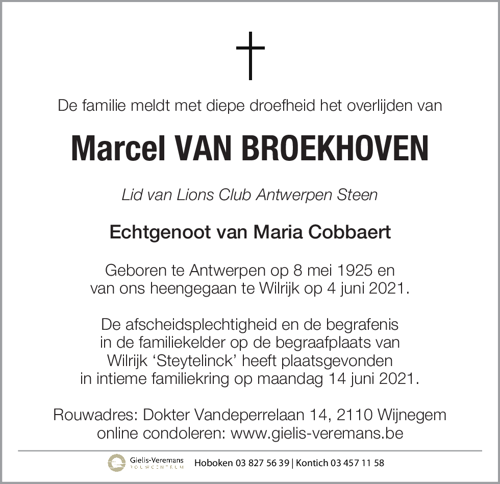 Marcel Van Broekhoven