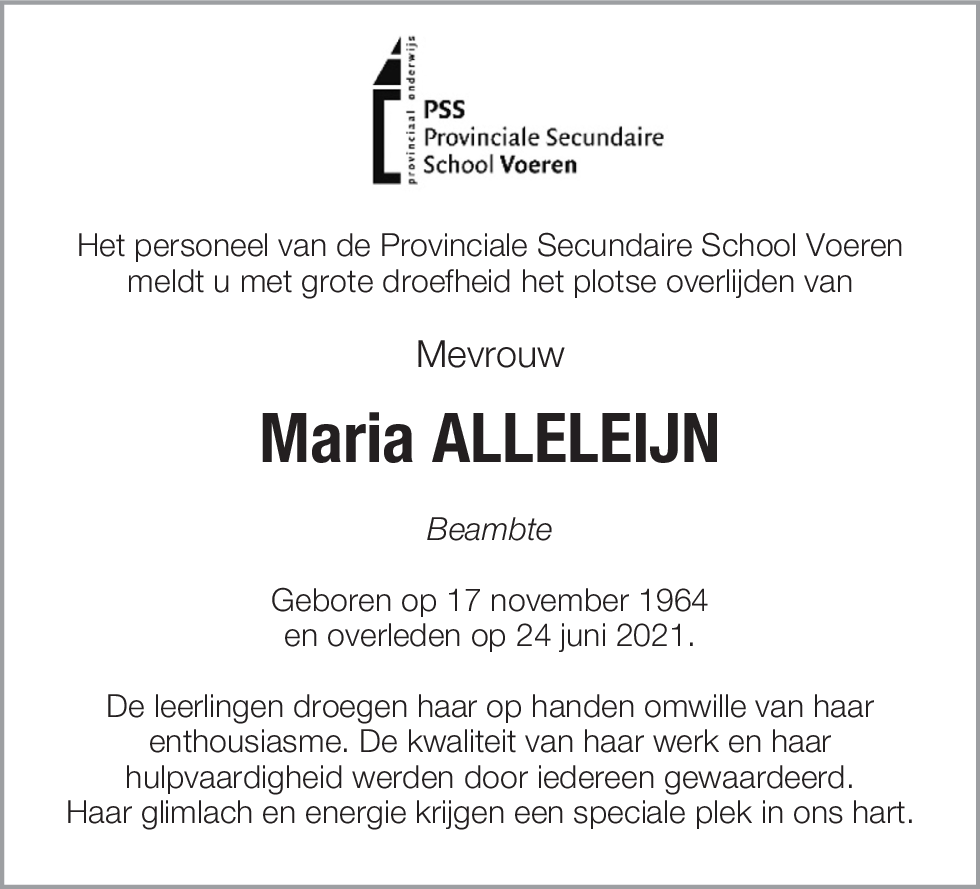 Maria Alleleijn