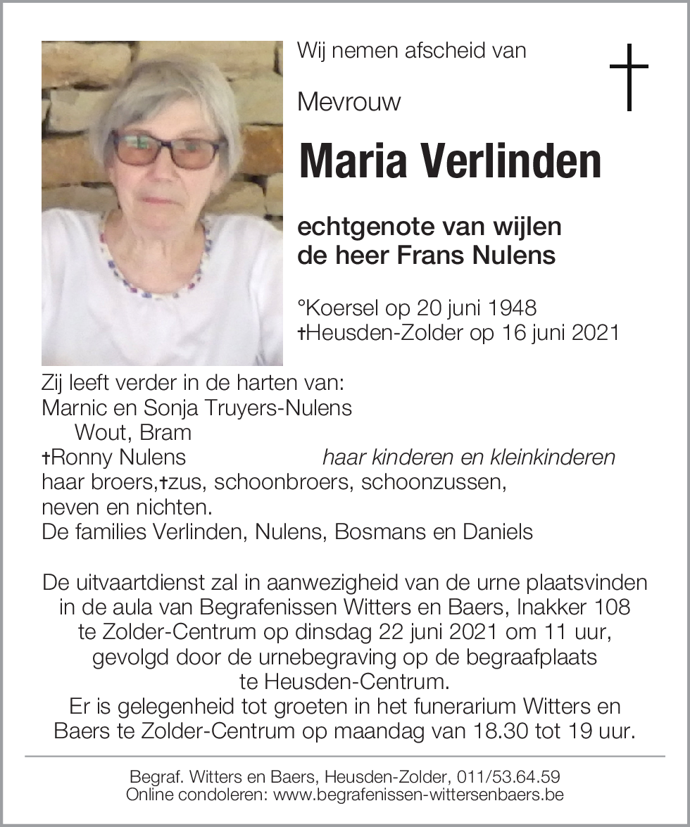 Maria Verlinden